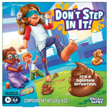 Hasbro Gaming Don't Step in It! – Safe Indoor Game for Preschool Playroom and Family Room Fun, Ages 4+