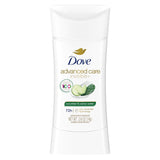 Dove Advanced Care Deo Stick Cucumber & Cactus Water – Alcohol-Free Underarm Treatment for Mindful Bath Time Routines