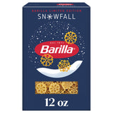 Barilla Holiday Snowflake Pasta, 12 Ounce Box – Kid-Friendly Novelty Shapes for Christmas Lunchboxes and Winter Family Meals