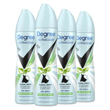 Degree UltraClear Antiperspirant Deodorant Dry Spray 4 Pack – Light Aloe Scent for a Calming Wind-Down Routine After Long Days