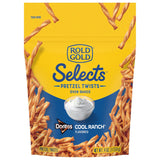Rold Gold Cool Ranch Pretzel Twists 4 oz – Flavor-Forward Snack Gift for Snack Adventurers, Bold Doritos-Style Taste