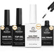 0-Clear Gel Top Base Coat and Dehydrator Set