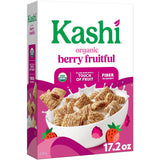 Kashi Berry Fruitful Cereal – Travel-Friendly Dry Snack for Road Trips and Camping, 17.2oz Resealable