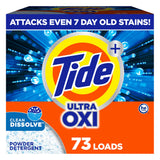 Tide Ultra OXI Powder Laundry Detergent for Working-from-Home Households, Quick-Dissolve Deep Clean for Daily Loads
