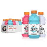 Gatorade G Zero Sports Drink – Desk-Side Hydration for Busy Professionals and Remote Workers, 12 Fl Oz Pack of 18