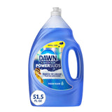 Dawn Platinum Plus PowerSuds 51.5 oz Refill – Fresh Rain Scent Dish Soap for a Calming Cleanup Ritual