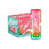 Alani Nu Strawberry Sunrise Low Calorie Energy Drink – Hair Skin Nails Beauty Companion for the Wellness Fridge, Biotin B12 12 Fl Oz 12 Pack