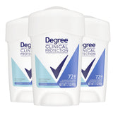 Degree Clinical Strength Deodorant for Women 3 Pack – Mindful Bath Time Upgrade, 72-Hour Sweat Control with Calming Floral Fragrance