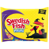 SWEDISH FISH Mini Gummy Candy, 22 Individually Wrapped Treat Bags for Classroom Halloween