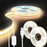 Luminara USB COB LED Strip – Portable Camping Tent Light Powered by Any Power Bank