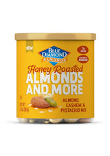 Blue Diamond Almonds Mixed Nuts – Portable 14oz Can for Hiking Trails and Camping Adventures