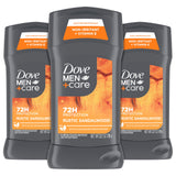 DOVE MEN + CARE Sandalwood Deodorant Stick Bundle – Valentine's Day Gift for Boyfriend Who Works Out Regularly