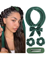 Yanibest Heatless Hair Curler – Damage-Free Bedtime Hair Ritual, Overnight Ribbon Wrap for Healthy Long Hair
