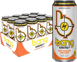 Bang Energy AMP Any Means Orange – Zero Calorie Caffeine Boost for Late-Night Cramming and Desk Work, 12-Pack