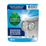 Seventh Generation Washing Machine Cleaner – Kids and Pets Laundry Room Reset, Non Toxic Drum Cleaning for Parents