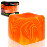 SENSORY SQUISH Slow Rising Stress Cube – Calming Sensory Tool for Kids' Anxiety Relief and Mindfulness Breaths at Home
