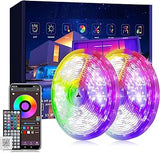 Brightown LED Strip Lights 200ft – Calming Ambient Light for Nightly Wind Down Routine, Dimmable Smart Strip
