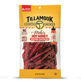 Tillamook Country Smoker Beef Smoked Sausages with Mike's Hot Honey – Low-Carb High-Protein Snack for Keto and Gym Days