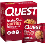 Quest Nutrition Chocolate Chip Muffin – Travel-Friendly Keto Snack for Road Trips, 4 Count