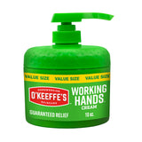 O'Keeffe's Working Hands Hand Cream – After-Shower Repair Treatment for Dry, Aging Hands, 10oz Concentrated Jar