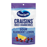 Ocean Spray Craisins Sweetened Dried Cranberries, Office Desk Snack for Afternoon Focus, 6oz Resealable Pouch