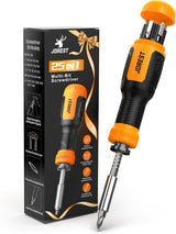 Jorest 25-in-1 Magnetic Screwdriver – Portable Car Trunk and Roadside Emergency Tool for Travelers and Drivers