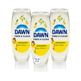 Dawn Free & Clear EZ-Squeeze Dish Soap – Portable Grease Cutting for Patio Cookouts