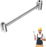 Door Hinge Gap Adjusting Wrench Tool, No-Shim Safe Adjustment Wrench for Senior Homeowners Avoiding Vise-Grip and Pry-Bar Workarounds
