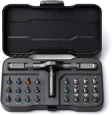 VMAN Ratchet Screwdriver Set – Workshop Efficiency Driver, 24 Bits for Streamlined Furniture Assembly