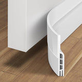 Holikme Under Door Draft Blocker for Family Homes, Shatterproof Silicone Weather Stripping Safe Around Children