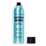 Revolution Superfix Hydra Cool Prep + Fix Mist – Thoughtful Birthday Gift for Her, Dewy Finish Setting Spray with Aloe, 5.7 oz
