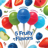 Original Lollipops Mix – 65 Count Bulk Candy Bag for Kids' Birthday Parties, Individually Wrapped Fruity Lollipops
