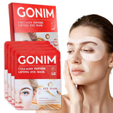 GONIM Under Eye Patches – Travel Skincare Essential for Jet Lag Puffiness, 360° E-Shaped Cooling Eye Mask Carry-On