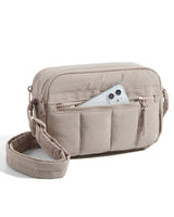 BAGSMART Outdoor Crossbody Purse – Featherlight Nylon Bag for Trails, Festivals and City Days