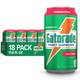 Gatorade Thirst Quencher Variety Pack – Post-Workout Electrolyte Recovery Drink, 18 Count 11.6 oz Cans