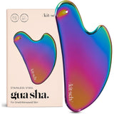 Kitsch Stainless Steel Gua Sha – Thoughtful Birthday Gift for Women Who Love Skincare Tools