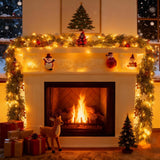 Prelit Lighted Garland with Snowflake LEDs – Thoughtful Christmas Gift for Mom, Hostess, and New Homeowners