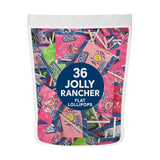 Jolly Flat Lollipops – Simple Four-Flavor Candy Assortment for Clean Snack Jars, 36 Count