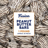 Atkinson's Peanut Butter Bars Candy – Office Break Room Bowl Snack, Bulk Individually Wrapped Peanut Butter Treats for Shared Workspace, 1 lb