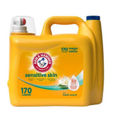 ARM & HAMMER Sensitive Skin Laundry Detergent – Clinically Tested Wash for Allergy and Dermatitis Care, 105 fl oz