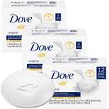 Dove Original Beauty Bar 5-Pack – Family-Safe Everyday Soap for Kids' Bathroom & Shared Sinks