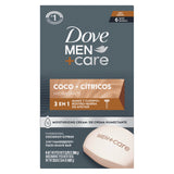 Dove Men+Care 4-in-1 Bar – Time-Saving Shower Bar for Busy Home Office Mornings