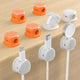 9-PCS White & Orange
