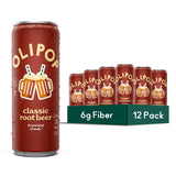 OLIPOP Prebiotic Soda Pop – Post-Meal Digestive Support for Gut-Health Focused Wellness Routines