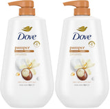 Dove Body Wash with Pump – Warm Vanilla Scented Cleanser for Stress-Relief Shower Ritual, 30.6 fl oz