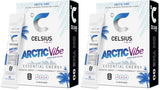 CELSIUS® Arctic Vibe Sticks for Self-Care Routines, Vegan Gluten-Free Pre-Workout Energy