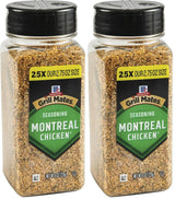 McCormick Grill Mates Montreal Chicken Seasoning, 8 oz 2-Pack – Camping and Tailgate Rub for Grilled Chicken and Ribs