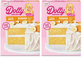 Duncan Hines Dolly Parton's Favorite Banana Flavored Cake Mix, 15.25 oz. – Pantry Staple for Efficient Potluck Prep
