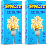 Goodles Twist My Parm Asiago and Parmesan Spirals – 400+ Contaminant Tested Dinner for Wellness-Focused Homes