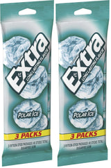 Extra Polar Ice Sugarfree Gum – Travel-Friendly Mint for Road Trips and Commutes, 45 ct